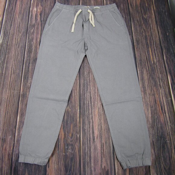 Marine Layer Pants - Marine Layer NEW NWT Womens Large Light Gray Saturday Joggers Slim Fit Athletic